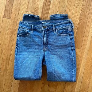 Old Navy Rockstar Super Skinny 5 Pocket Blue Denim Jeans size